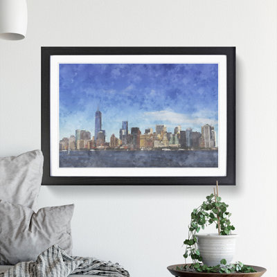 New York Skyline Vol.2 - Picture Frame Graphic Art
