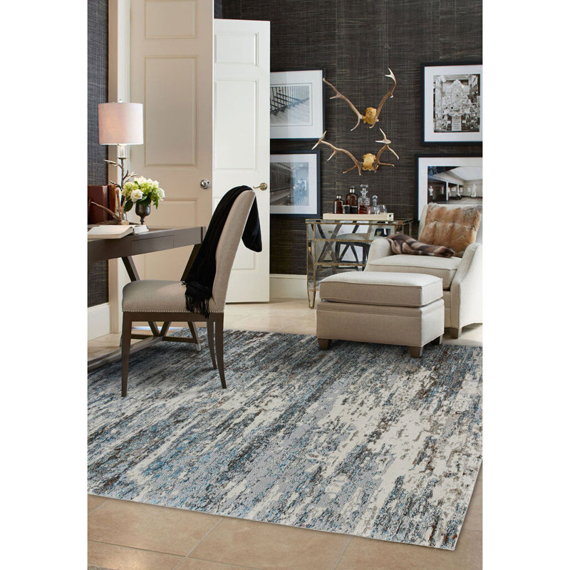 Mcmichael Abstract Indoor Rug, Rectangle 3' x 5'