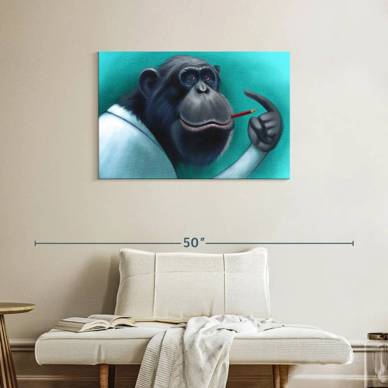 Funny Brampt, 24" H x 36" W