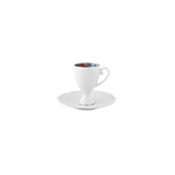 Duality Coffee Mug and Saucer