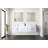 Geneva 72" Wall-Mounted Double Bathroom Vanity Set-87286012-112899421