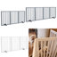 Liz Z-Shape Pet Gate Foldable and Free Standing Dog Fence-2125720344