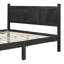 Base de lit plateforme en bois massif Lit de style campagnard en bois de pin, rangement sous le lit de 11,5 po, support de lattes robuste, cadre de lit moderne pour économiser de l'espace-1561287984-1561287987