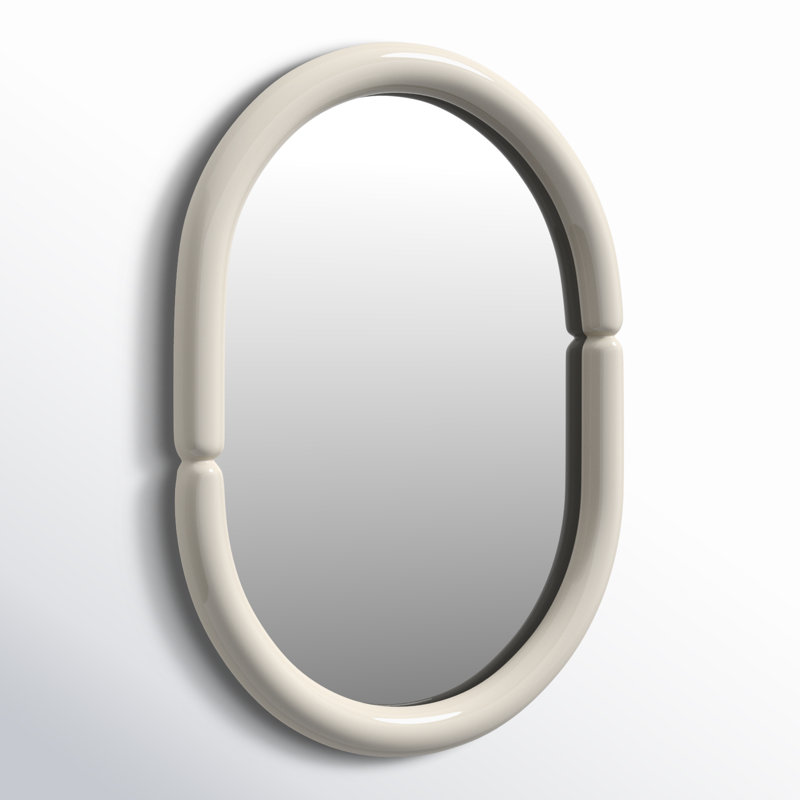 Miroir mural Lorinda, Beige