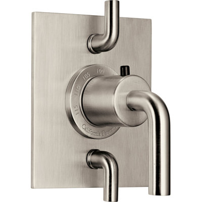Descanso StyleTherm® 1/2" Trim Only with Dual Volume Control - Smooth Handle