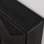 Armoire de rangement Mid-Century moderne en forme de V