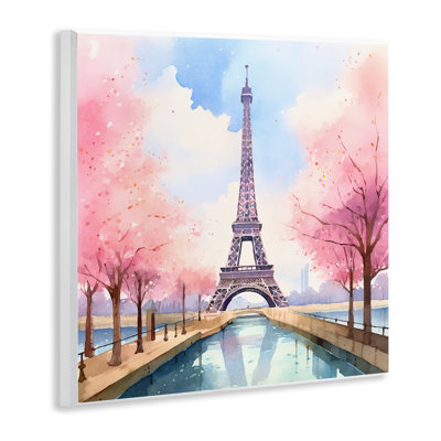 Paris Rendezvous Scene Wall Plaque Art by Andrea Haase