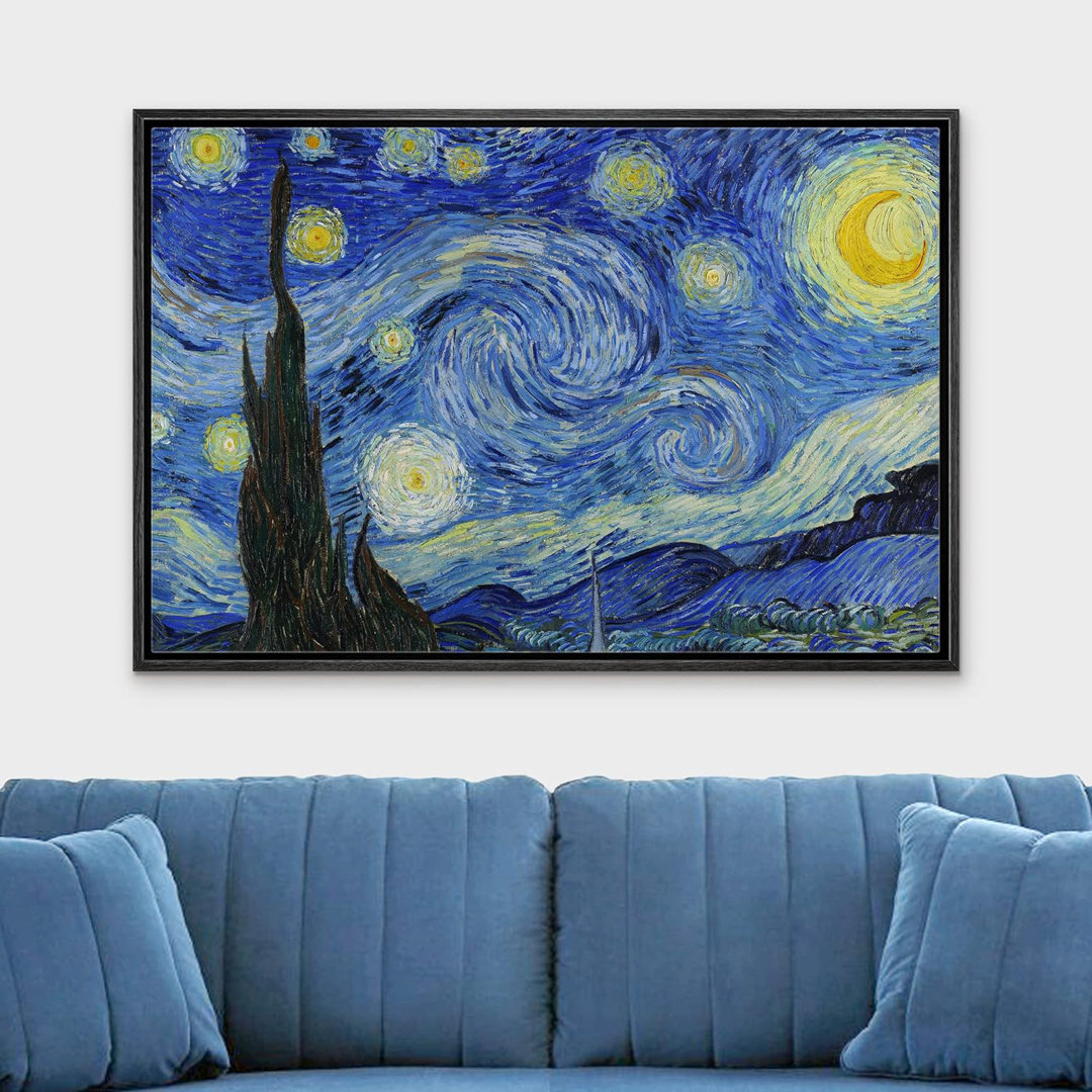 Famous Artwork " Starry Night " by Vincent Van Gogh IDEA4WALL 