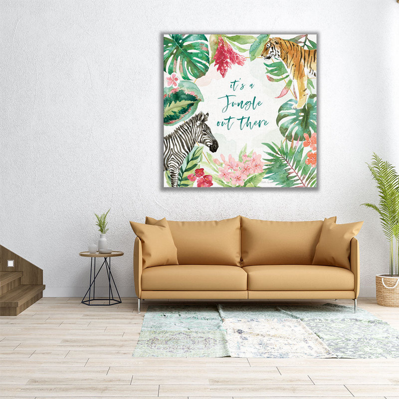 «From the Jungle II», reproduction d'art sur toile, H 30 po x l 30 po