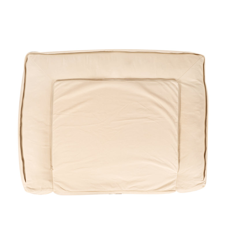 Large Rectangle Pet Couch, Brown, Moyen (l 56 po x P 37 po x H 11 po), Os