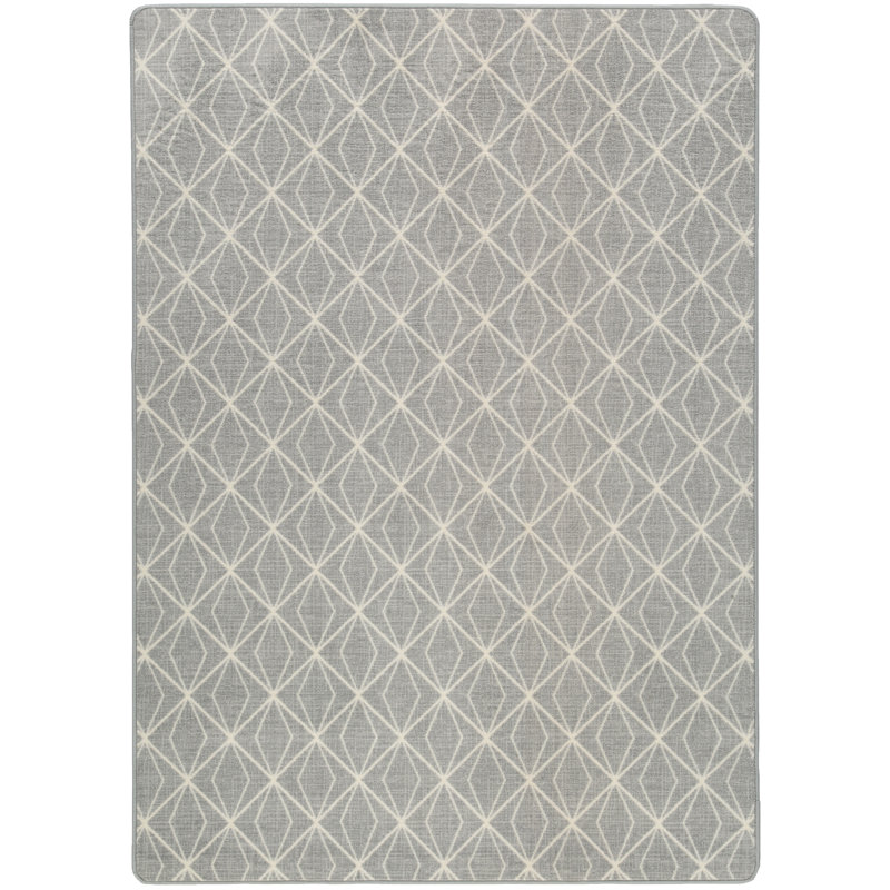 Tapis argenté Imagine Fine Balance, Rectangle 7 pi 8 po x 10 pi 9 po