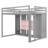 Wood Loft Bed With Wardrobe-999532664-999532666
