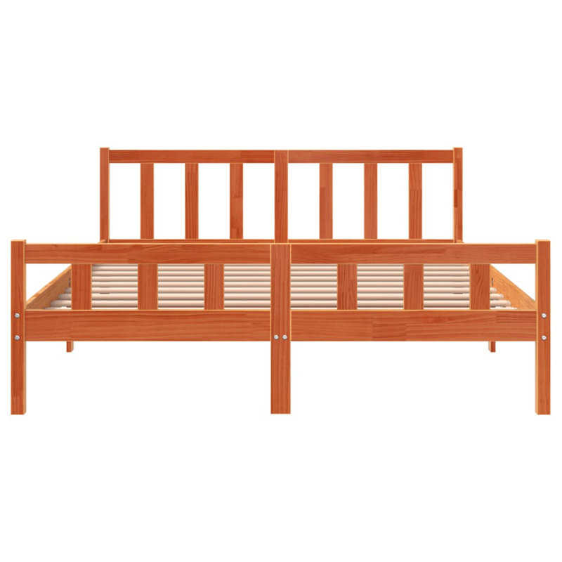 Gelston Solid Wood Bed, King (150 x 200cm)