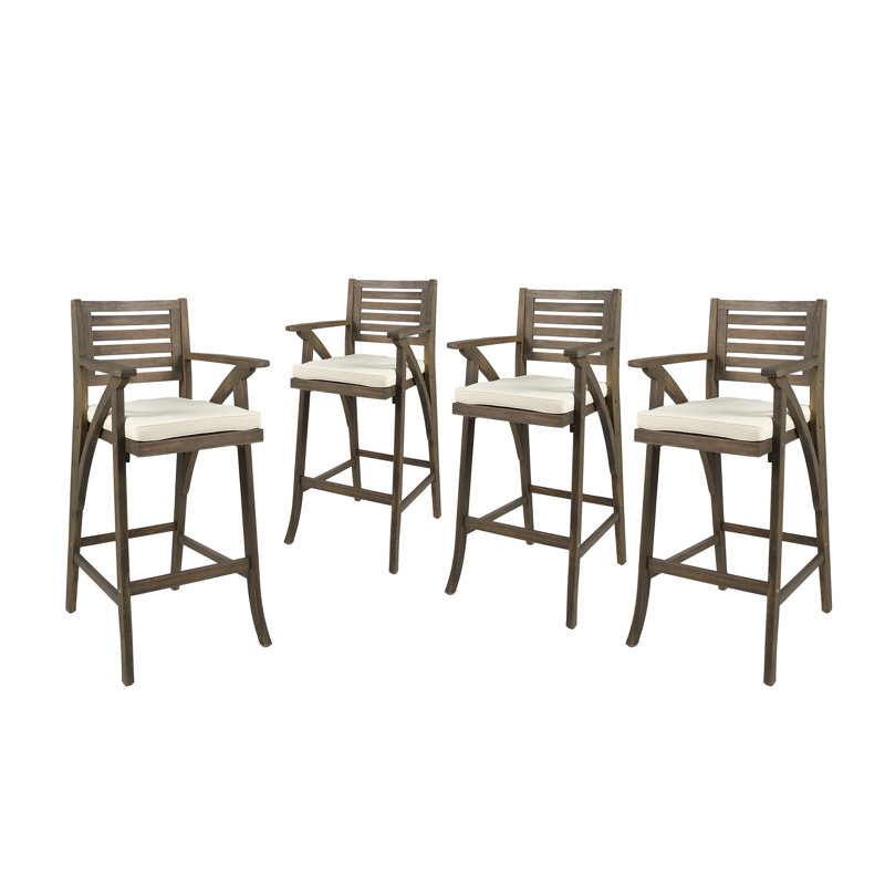 Tabouret de bar 30 po avec coussin Garrido
