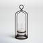 Glass Tabletop Hurricane with Candle Included-1787695176-1787695179