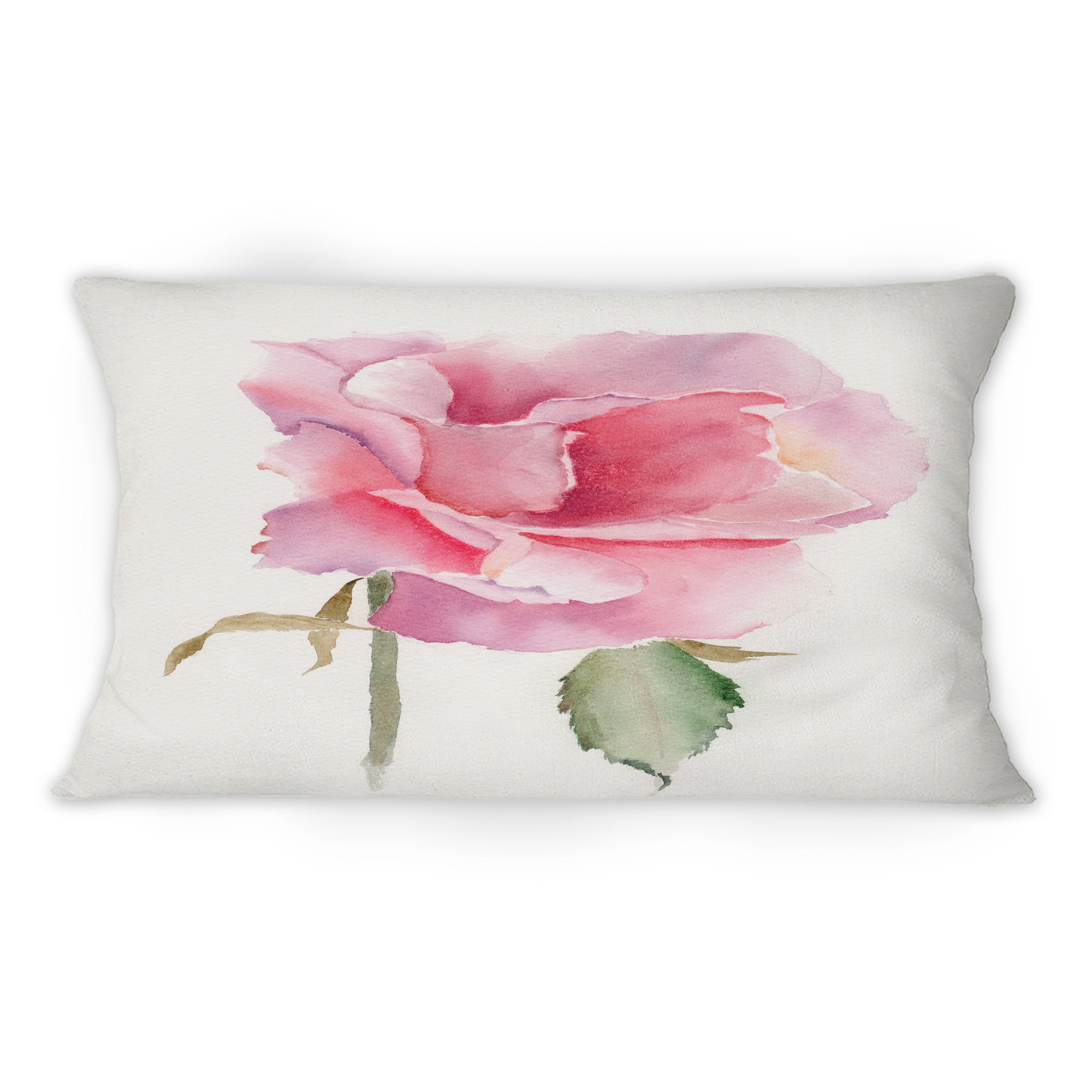 Rose-color-throw-pillows