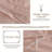 Simply Clean Solid Duvet cover Blush Queen