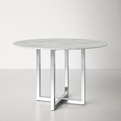 Dern Marble Round Dining Table