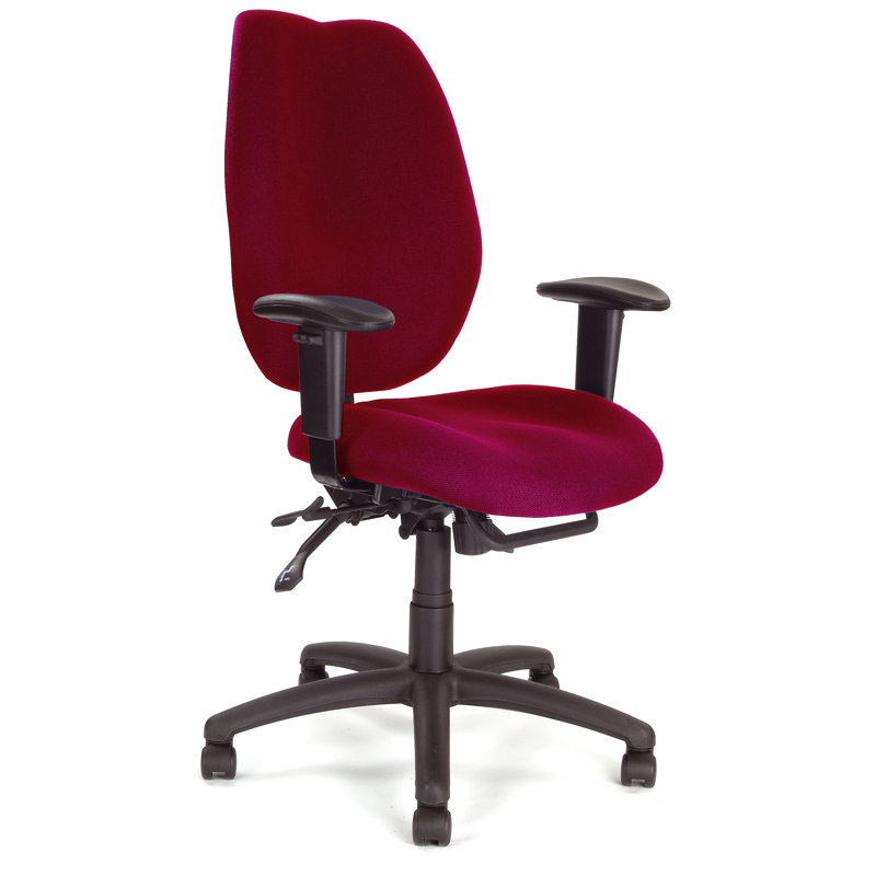 Office Chair, Wine