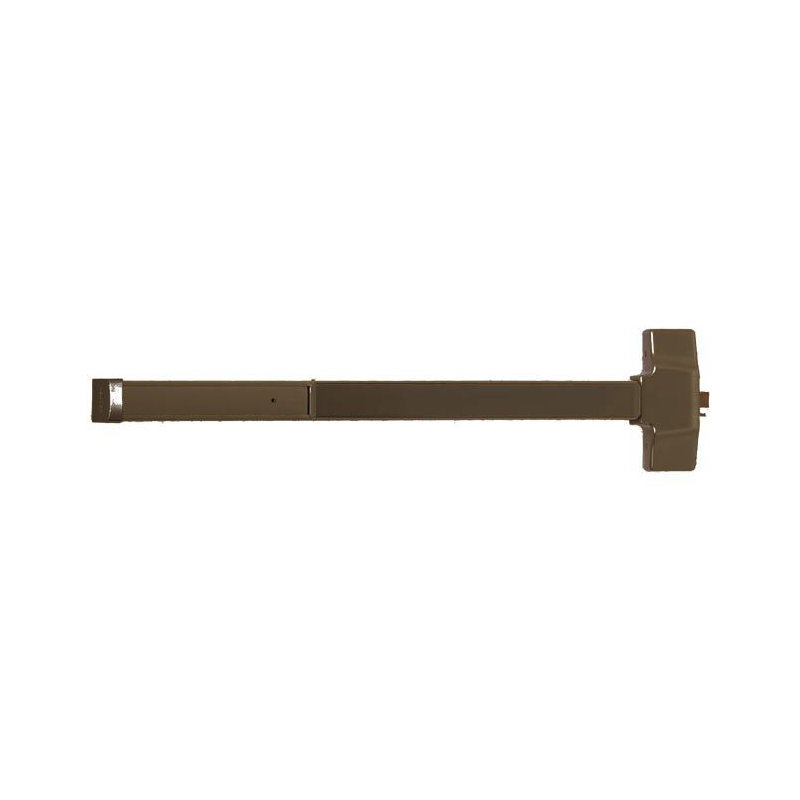 Grade 1 Rim Exit Only Exit Device, 5" H x 10" W x 35.3" D, Oil Rubbed Bronze