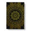 Ornamental Circles In Gold - Wrapped Canvas-61877381