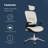 Genuine Leather Task Chair with Headrest-25295448