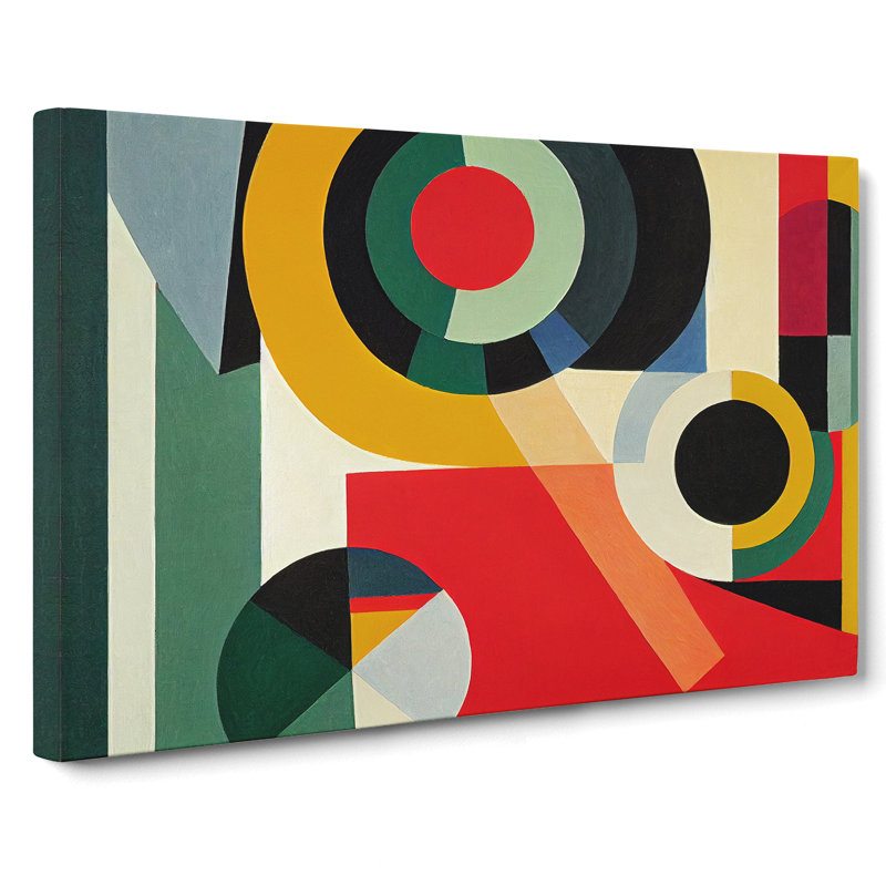 Entertaining Abstract by Entertaining Abstract Art - Wrapped Canvas, 35cm H x 50cm W x 3cm D