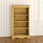 Recdo 138.5 cm H x 75 cm W Solid Wood Standard Bookcase