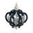Suspended luminaire with adjustable chain