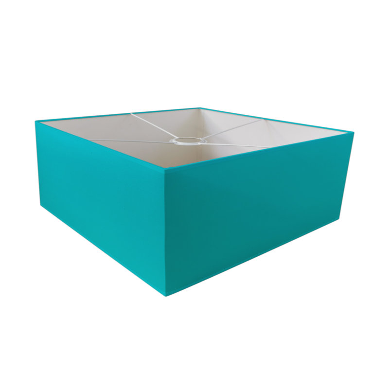 Messner 1 - Light Square/Rectangle Pendant, 25cm H x 40cm W x 40cm D, Capri, Grey
