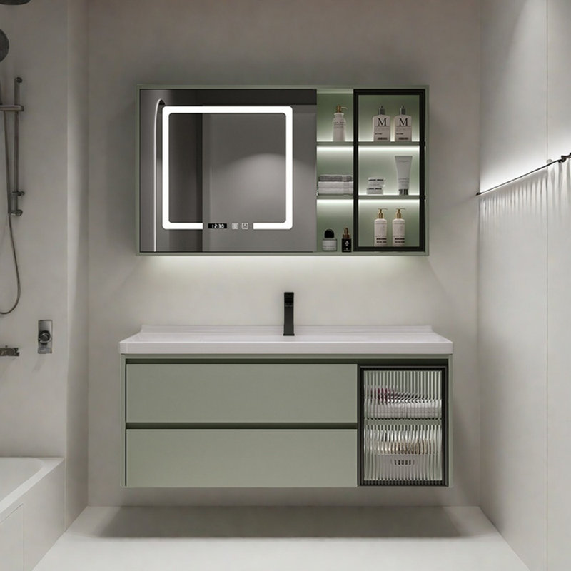 Minimalist style fashionable bathroom cabinet