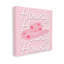 Bc-678_FG "Soft Pink Howdy", cadre unique par Corrine Rose Design sur toile-100969052-100969054