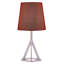 Lampe de table argentée 15,7 po Jceury-1887418107