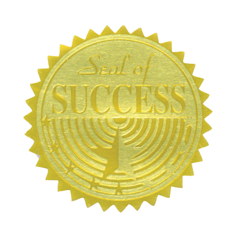 Certificat de certification «Gold Foil»