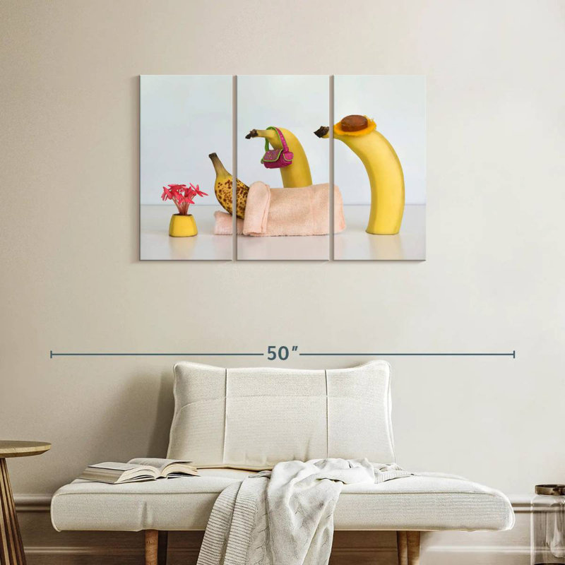 Sick Banana, 24" H x 38" W