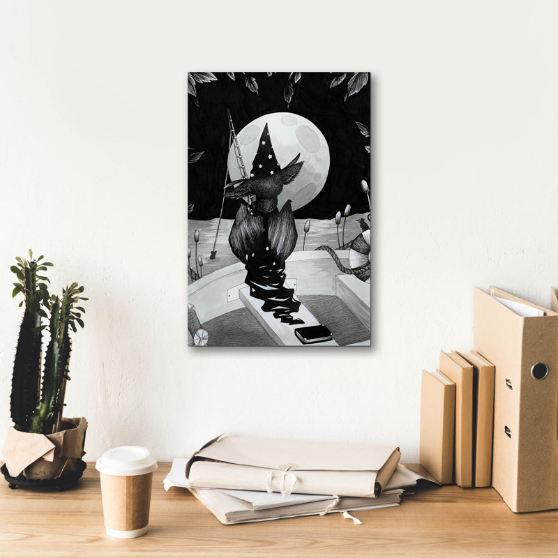 «Constant As The Moon» par Avery Multe, H 18 po x l 12 po x P 0,75 po