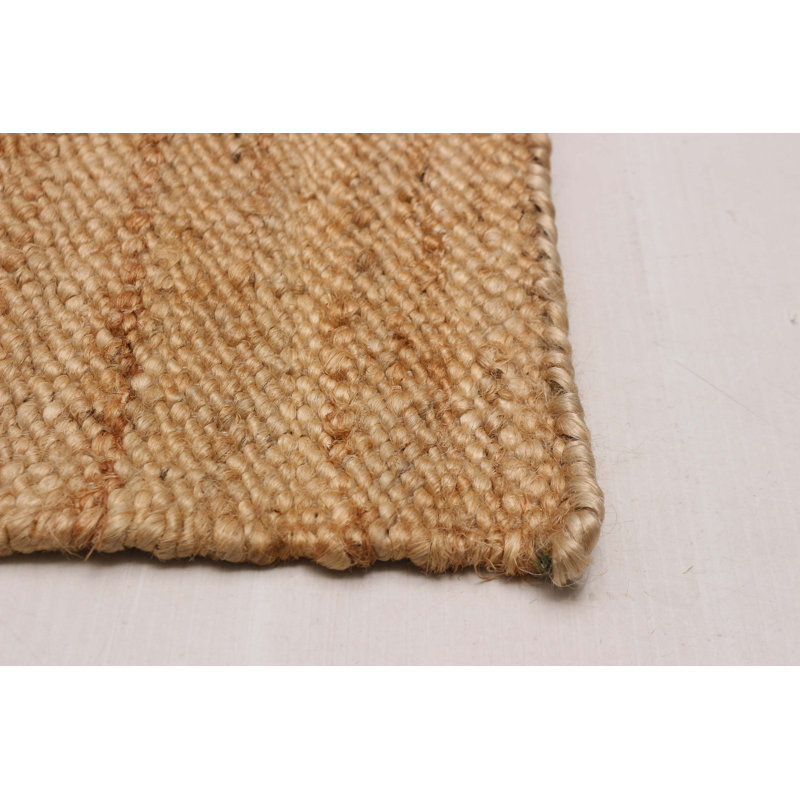 Kilim en jute beige tissé à la main Palas Denizli, Rectangle de 5 pi x 8 pi