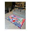 Tapis décoratif lavable à la machine rose-577227791