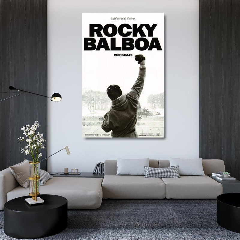 Rocky Balboa, 48" H x 31" W