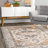 Emett Traditional Floral Beige/Gray Rug-1893748112