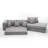 Preez Folding Convertible Upholstered Sleeper Sectional Sofa-111681517