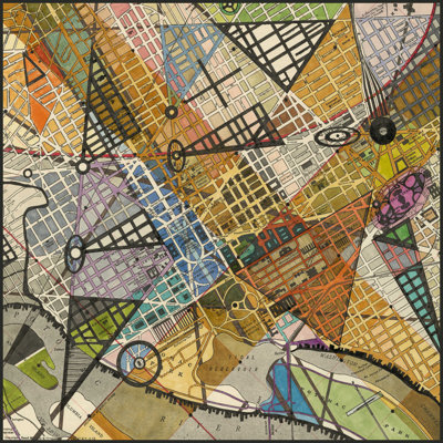 Carte moderne de D.C.