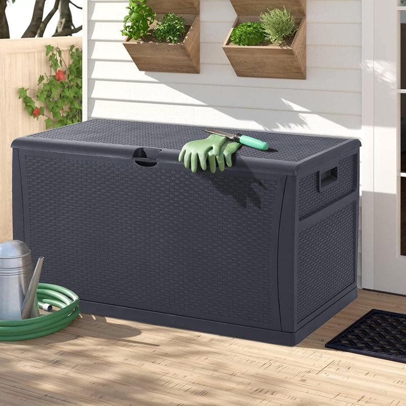 Boîte de rangement d'extérieur 120 gallons