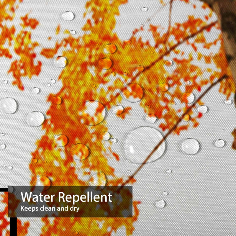 Rideau de douche Red Autumn, L 72 po x l 72 po