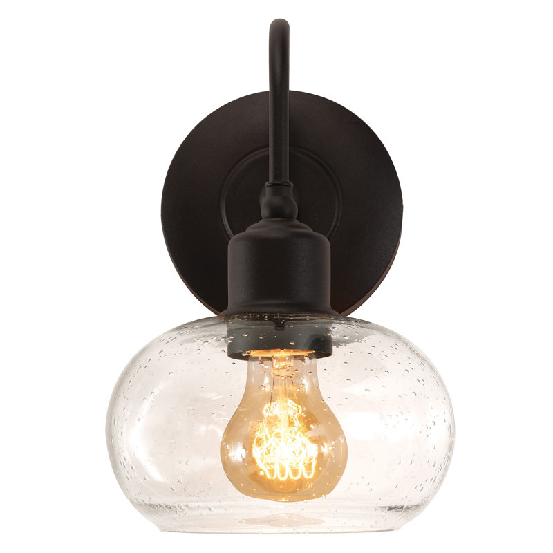 Neeley Armed Sconce, Black