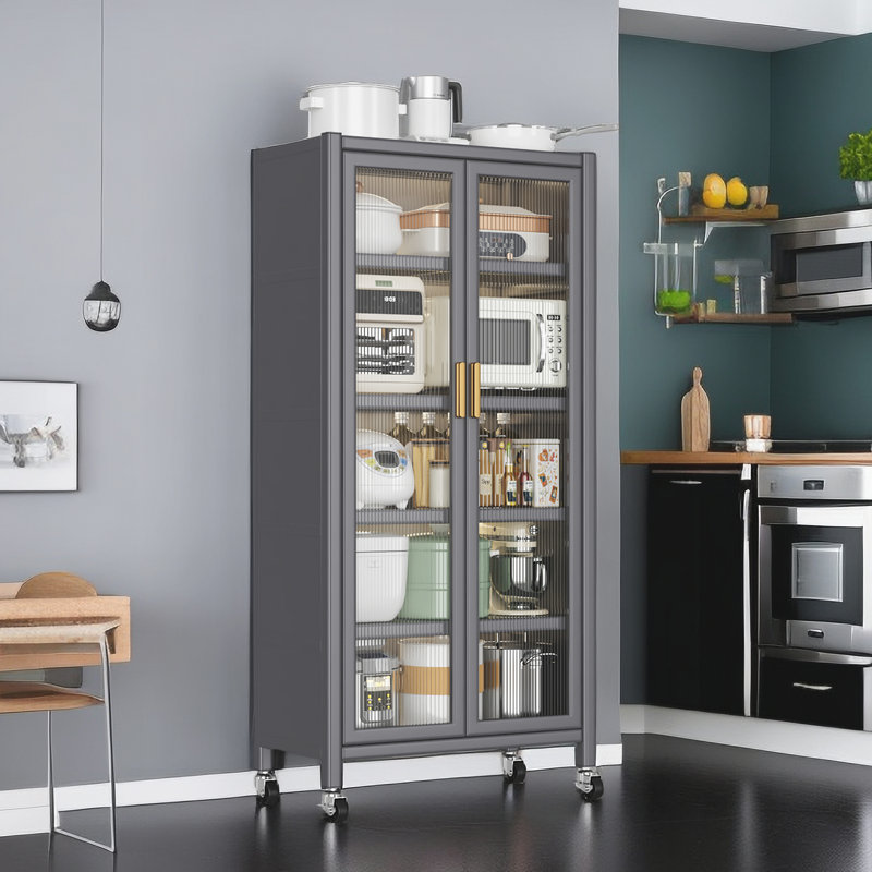 Amneris Accent Cabinet, Gray
