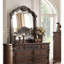 Mobilier de chambre à coucher avec tiroirs traditionnels en cerisier traditionnel / noyer antique
