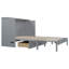 Murphy Bed With Large Drawers-625933727