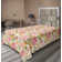 Drap plat à motif floral bohème Ambesonne