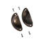 2Pcs Shell Cup Furniture Handles-121087434